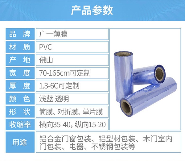 PVC门袋参数详情